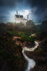 Neuschwanstein. Poster och Canvastavla