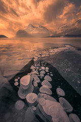 Ice Meets Fire Poster och Canvastavla