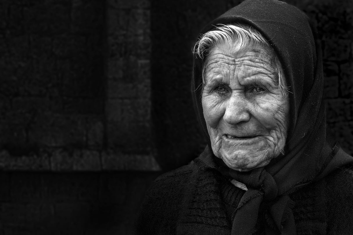 Woman portrait Poster och Canvastavla