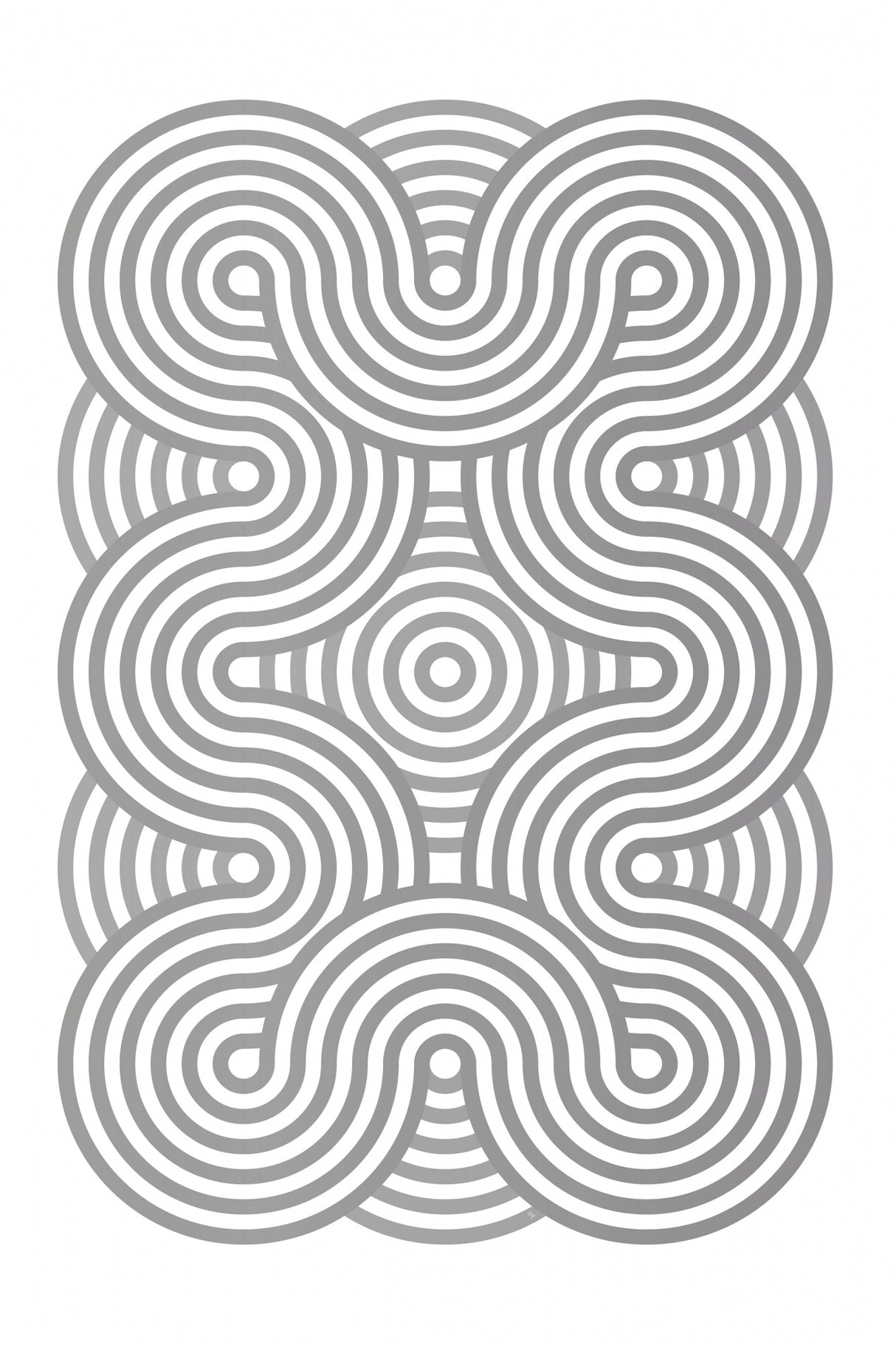 Grey Mazel Poster och Canvastavla