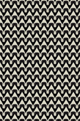Black And White Zig Zag Pattern Poster och Canvastavla