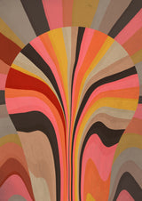 Melted Poster och Canvastavla