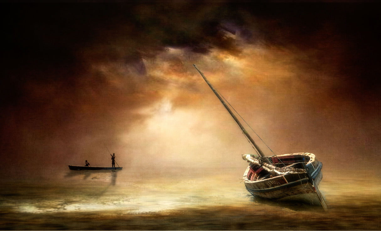 '...in the Light on the sea....' Poster och Canvastavla