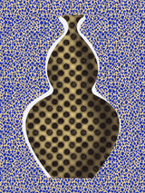 Polka Dot Vase Poster och Canvastavla