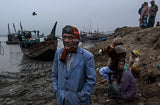 Fishing dock - Bangladesh Poster och Canvastavla