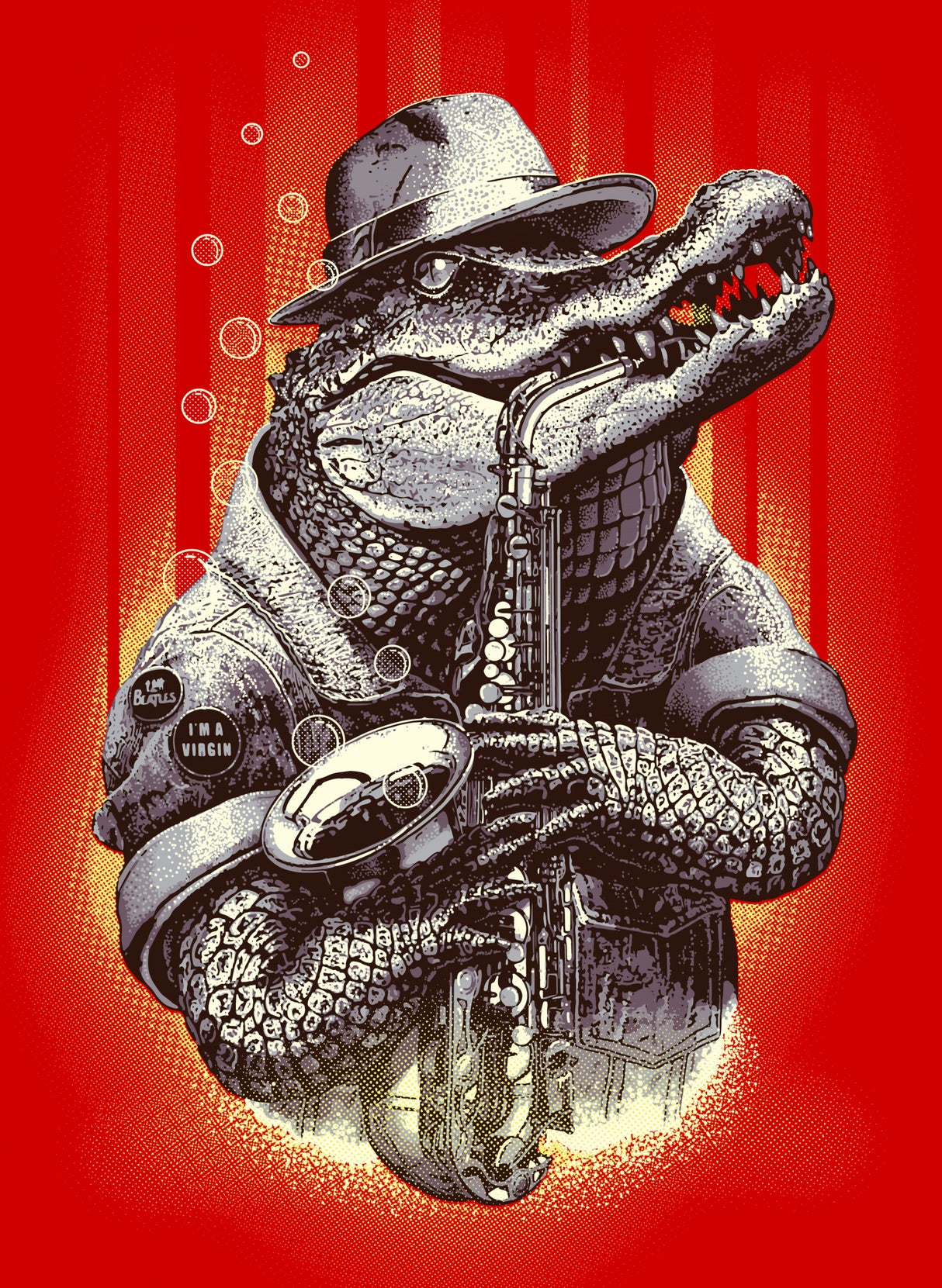 croc rocks Poster och Canvastavla