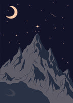 GOOD NIGHT Poster och Canvastavla