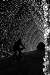 Tunnel lumineux Poster och Canvastavla
