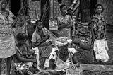 Women in Mali. Poster och Canvastavla