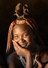 A Himba Woman Poster och Canvastavla