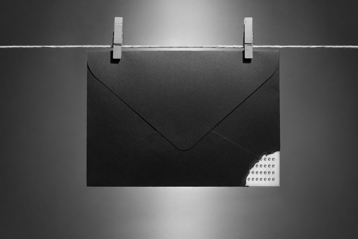 The email Poster och Canvastavla