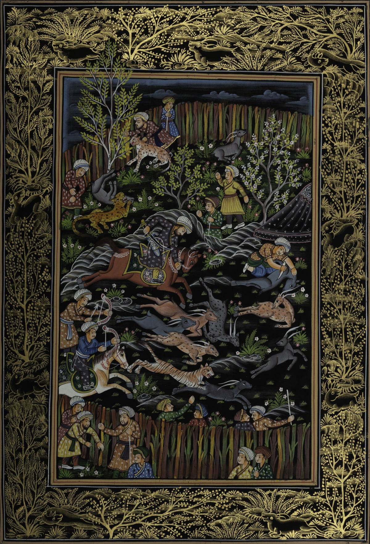 INDO-PERSIAN PAINTING Poster och Canvastavla