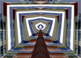 Abstract building Poster och Canvastavla