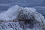 Big sea wave Poster och Canvastavla