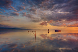 Sunrise in Delta del Ebre Poster och Canvastavla