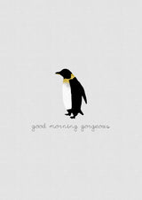 Couples Quote Penguin Ii Poster och Canvastavla