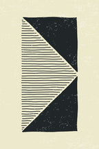 Abstract Black Set #1 Poster och Canvastavla