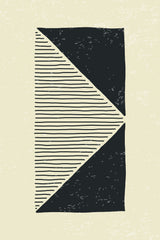Abstract Black Set #1 Poster och Canvastavla