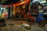 Street_North Kolkata. Poster och Canvastavla