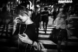 Shibuya Street - TOKYO 2017 Poster och Canvastavla