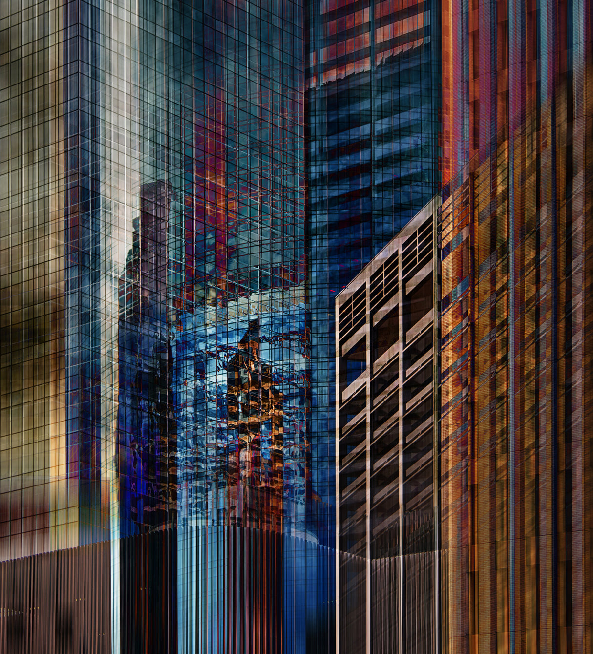 Urban abstract II Poster och Canvastavla