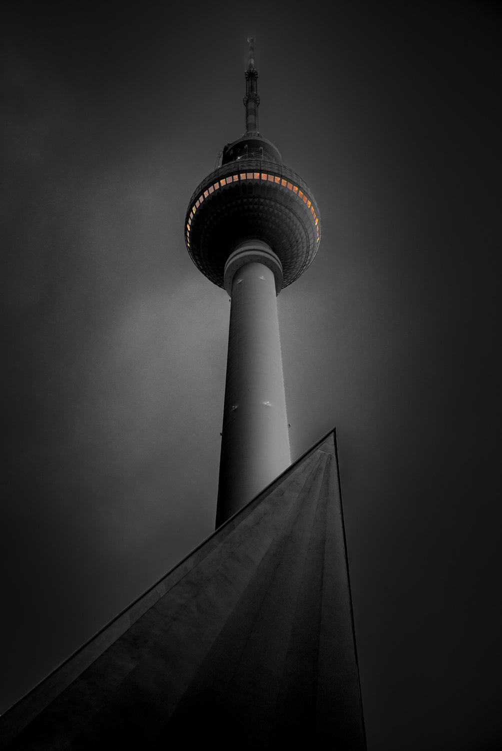 Berliner Fersehturm Poster och Canvastavla