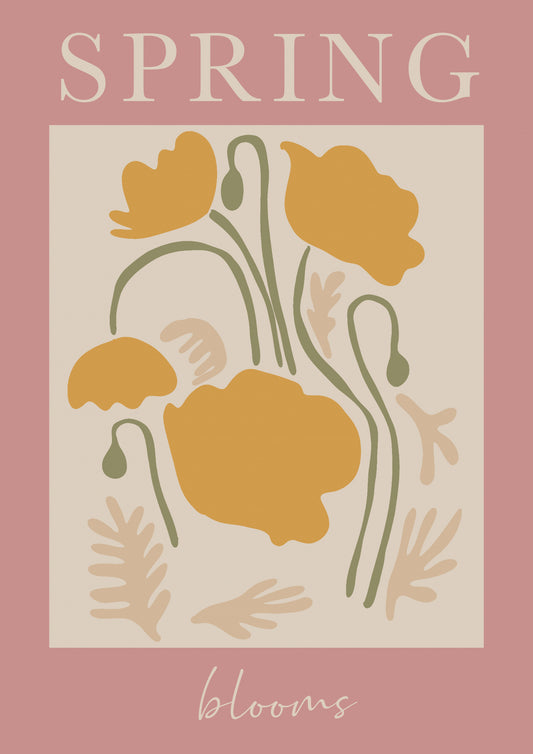 Springblooms Ratioiso Poster och Canvastavla
