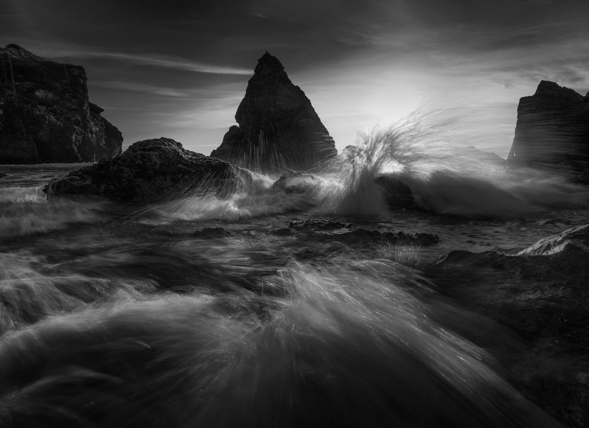 Crashing Waves Poster och Canvastavla