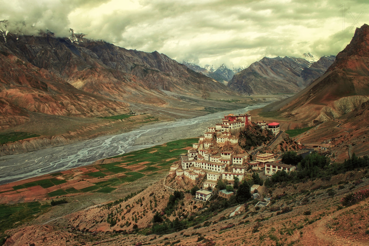 Ki Monastery Poster och Canvastavla