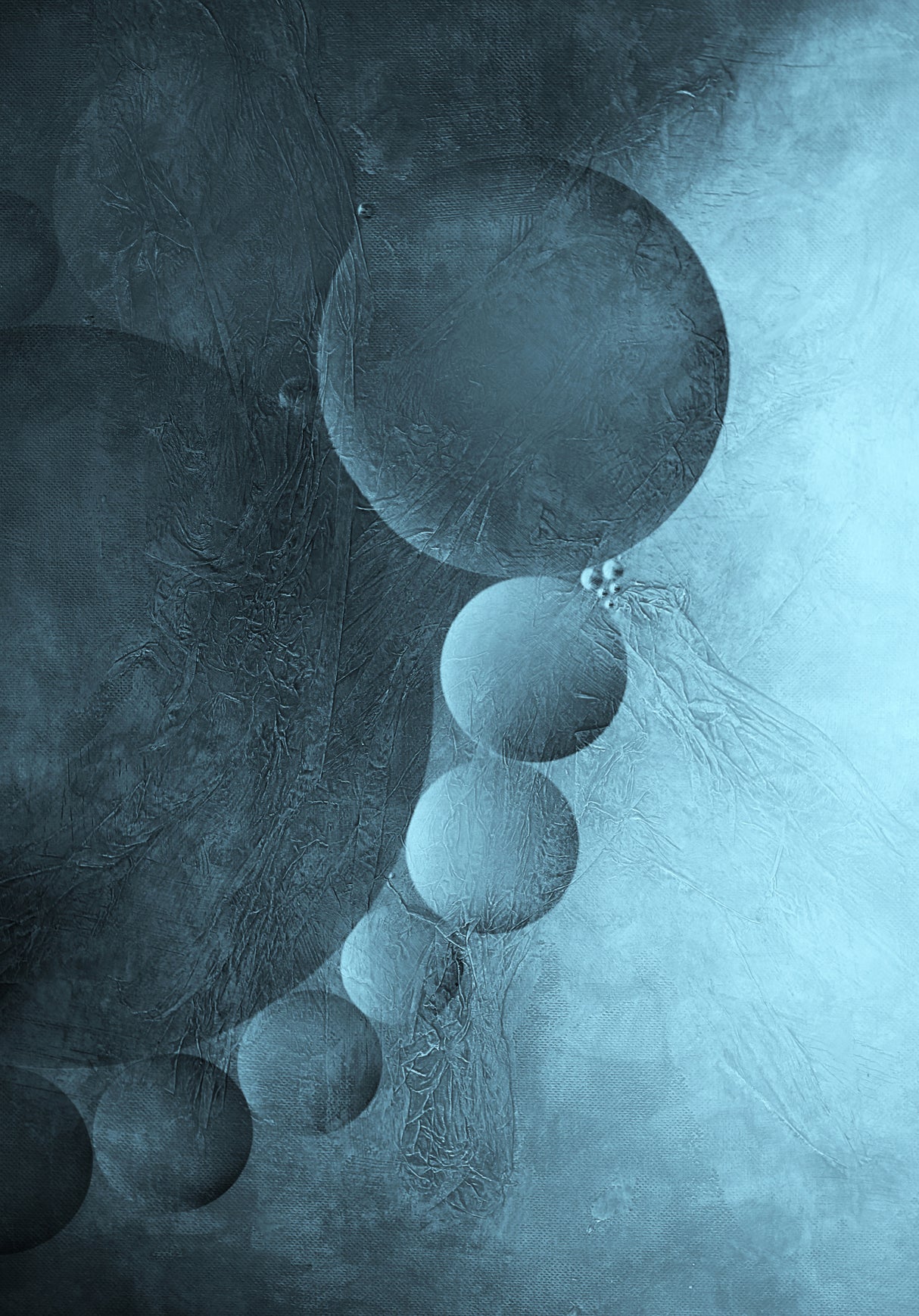 Water and oil photography combined with my painting Poster och Canvastavla