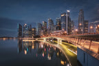 Singapore views Poster och Canvastavla