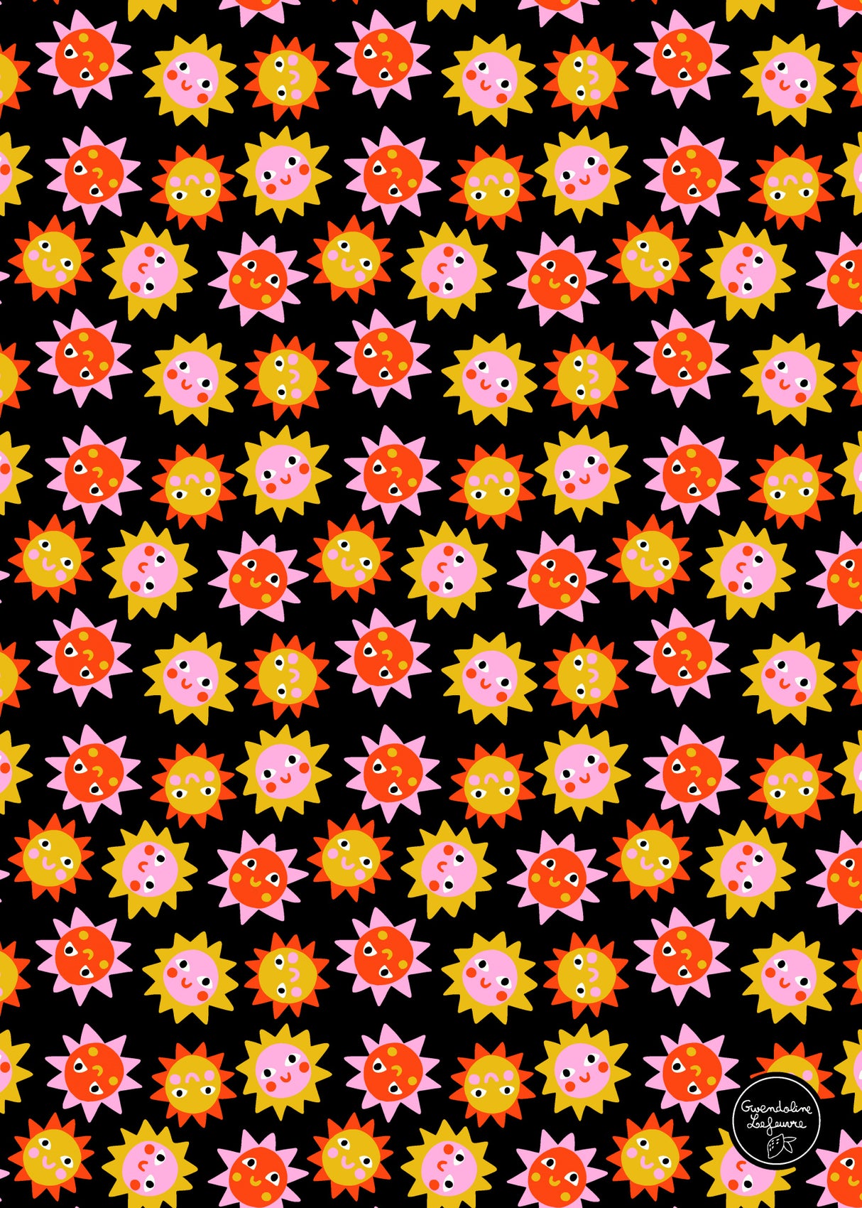 Sunny Day Poster och Canvastavla