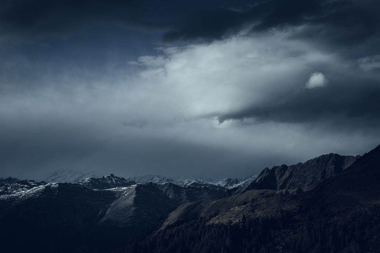 We wanted to sleep in the mountains Poster och Canvastavla