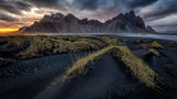 Vestrahorn sunset Poster och Canvastavla