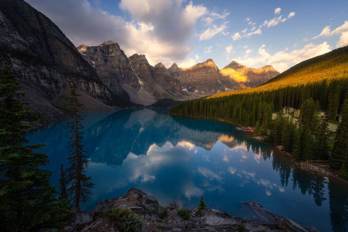 Moraine Lake Poster och Canvastavla