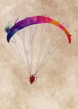 Paratrooper sport art #paratrooper Poster och Canvastavla