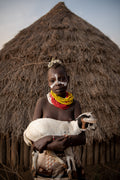 Hamer Tribe Shepherdess Poster och Canvastavla