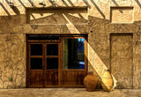 Facade - Old city of Dubai Poster och Canvastavla