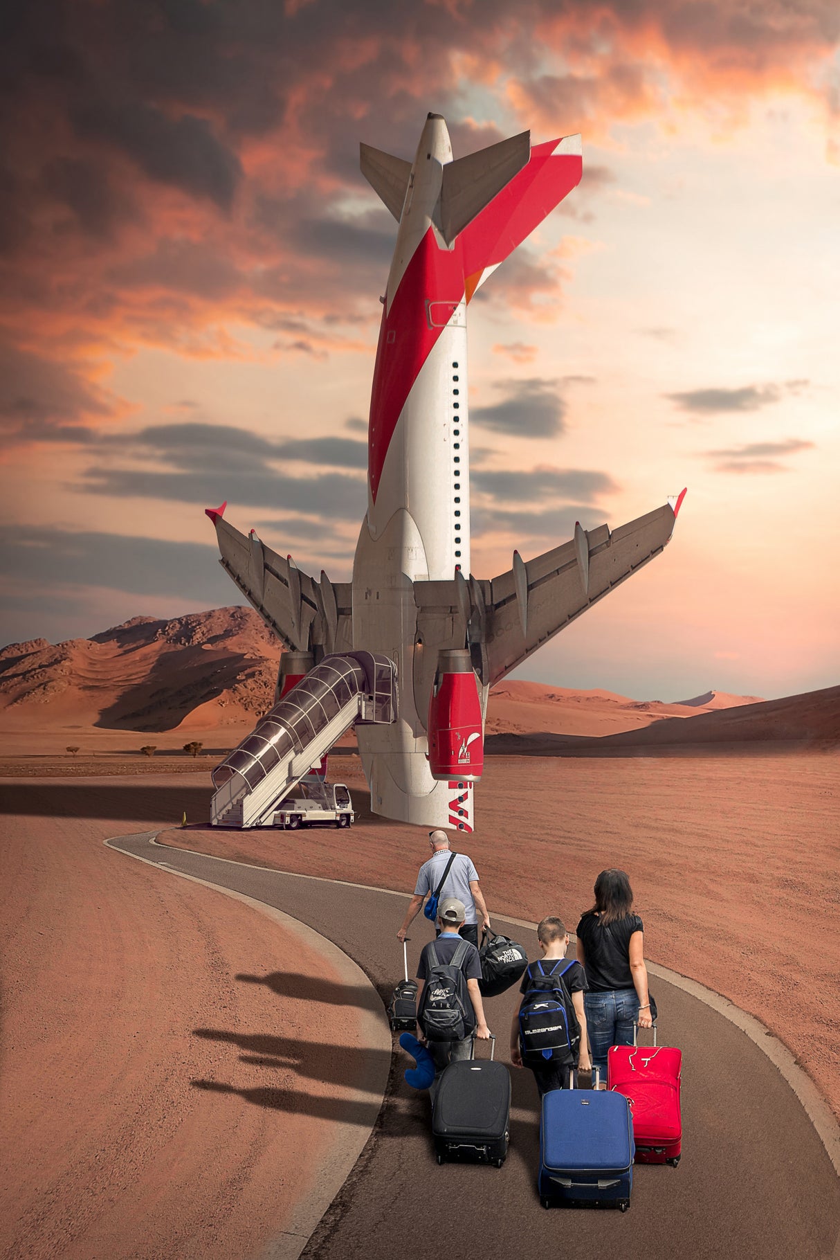 Boarding Poster och Canvastavla