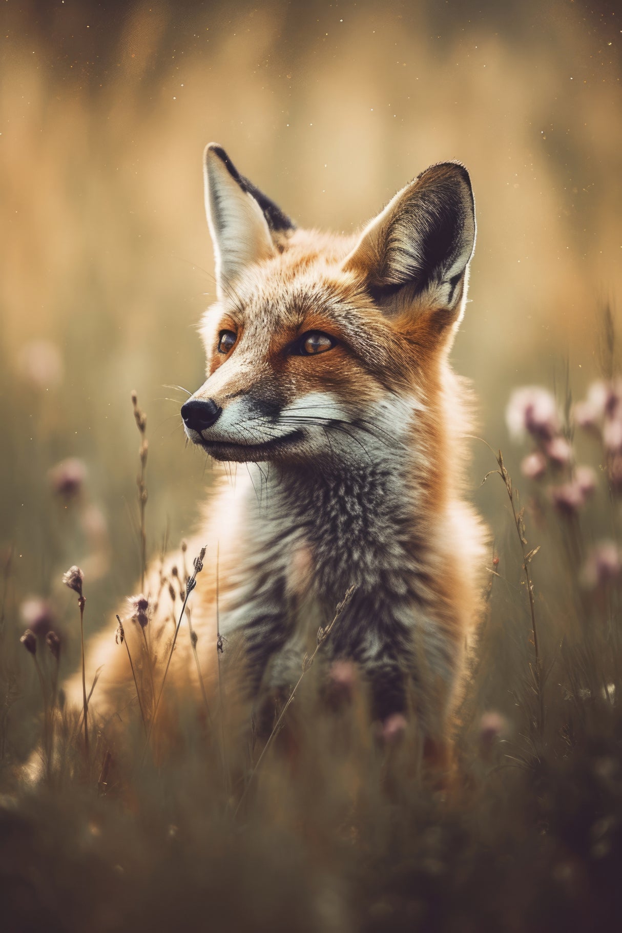 Fox Poster och Canvastavla