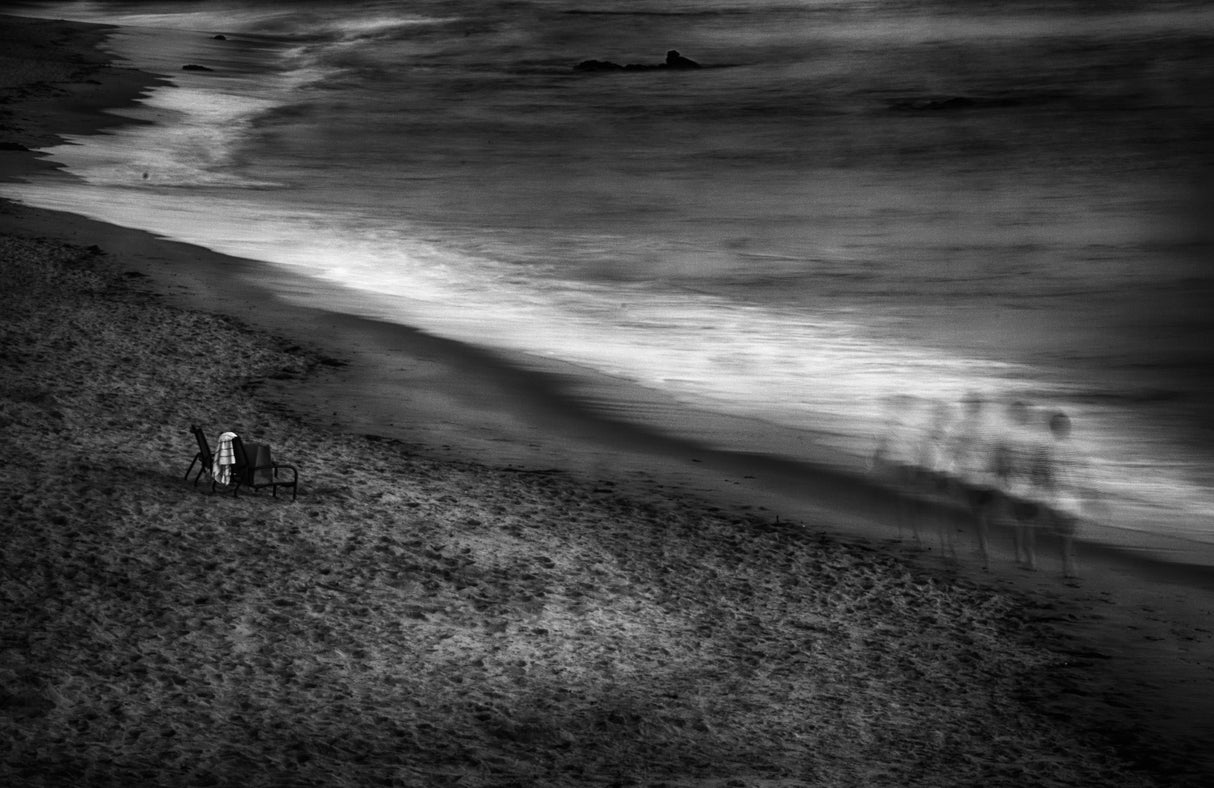 End of a beach day Poster och Canvastavla