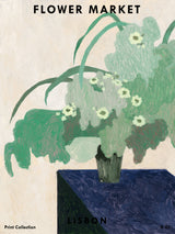 Flower Market. Lisbon Poster och Canvastavla