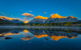 A Perfect Morning in Canadian Rockies Poster och Canvastavla