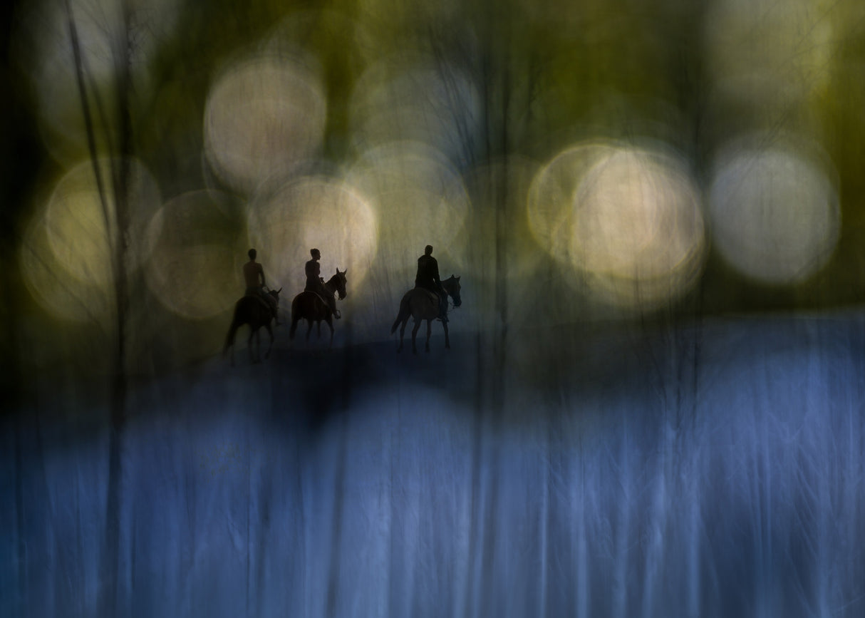 Three riders Poster och Canvastavla