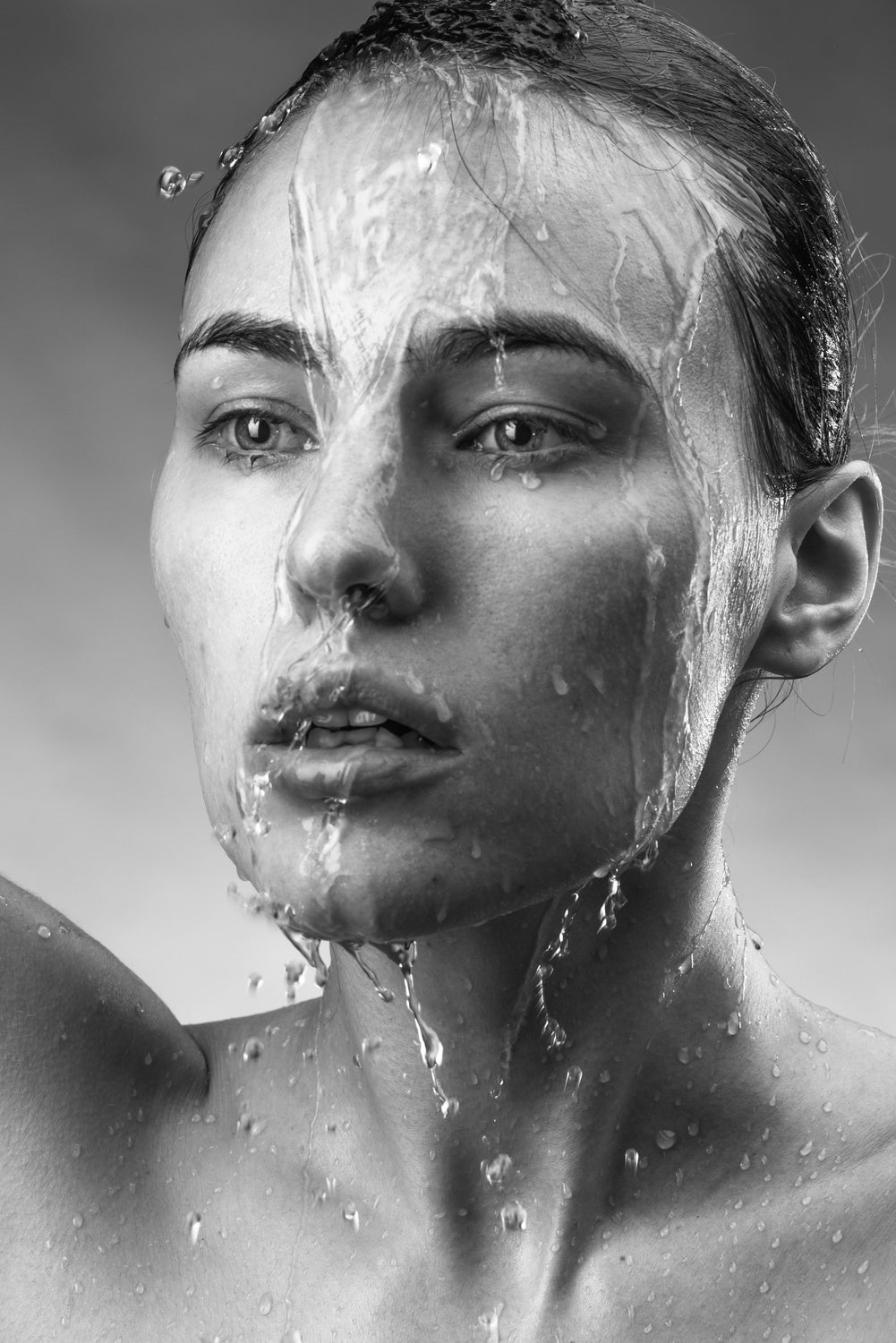 Soft drops Poster och Canvastavla