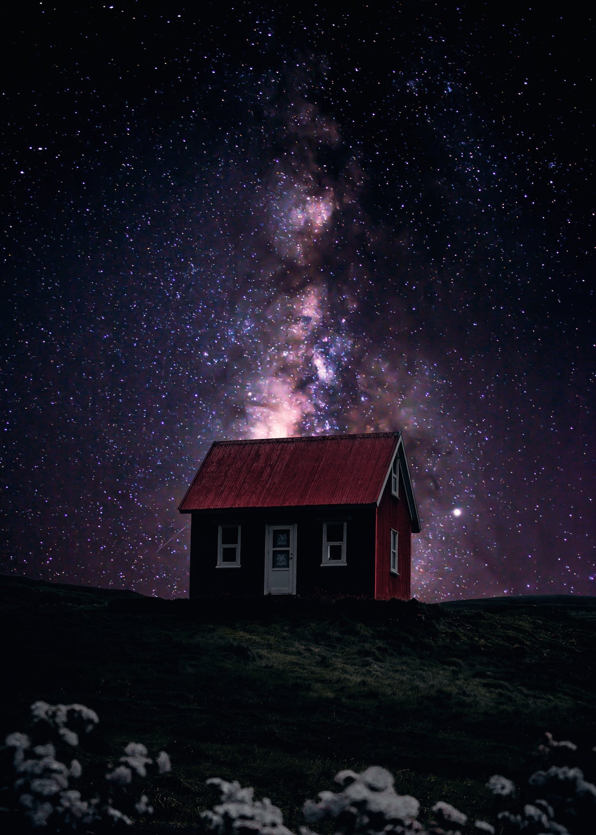 Home Milky Way Poster och Canvastavla