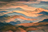 Sunset along the ridge Poster och Canvastavla