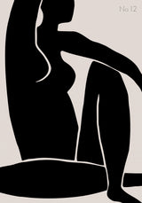 Figure No 12 Poster och Canvastavla