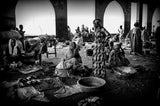 A market in Gao (Mali). Poster och Canvastavla