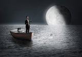 Pescador de tiempo Poster och Canvastavla